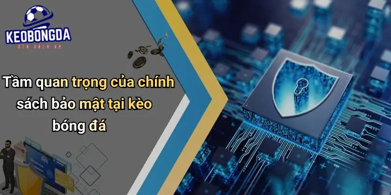 Tầm quan trọng của chính sách bảo mật tại kèo bóng đá