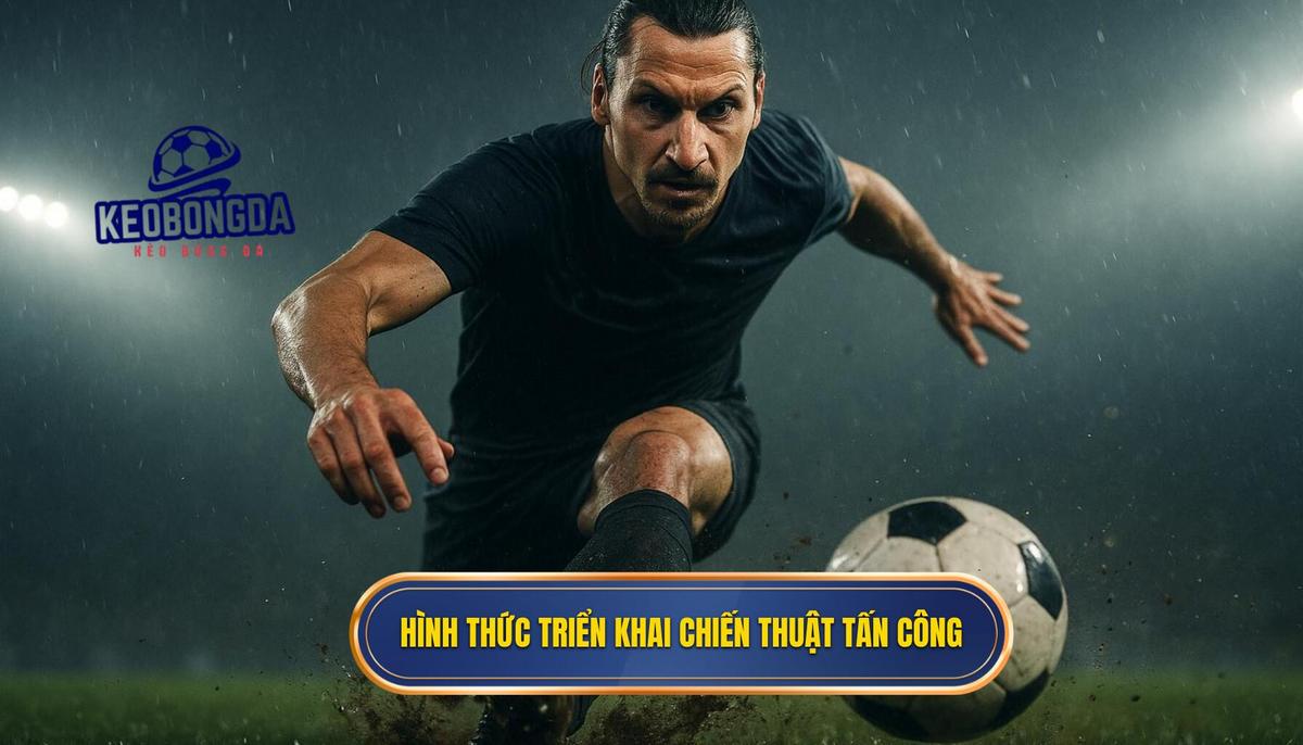 Các hình thức triển khai chiến thuật tấn công biên phổ biến