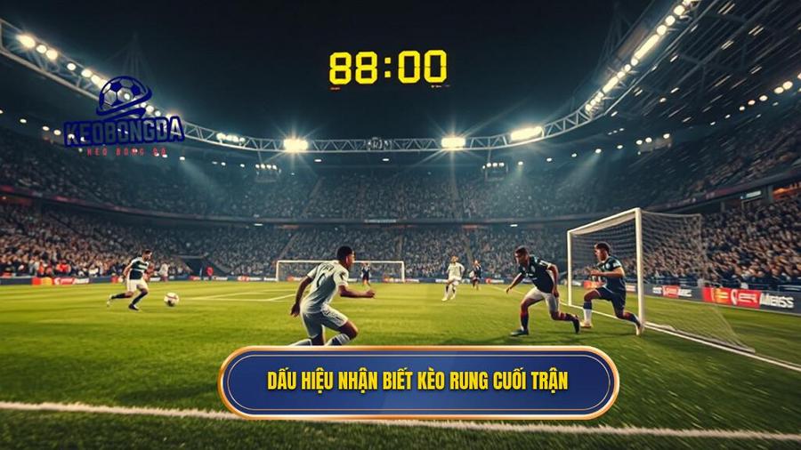 Dấu hiệu nhận biết kèo rung cuối trận