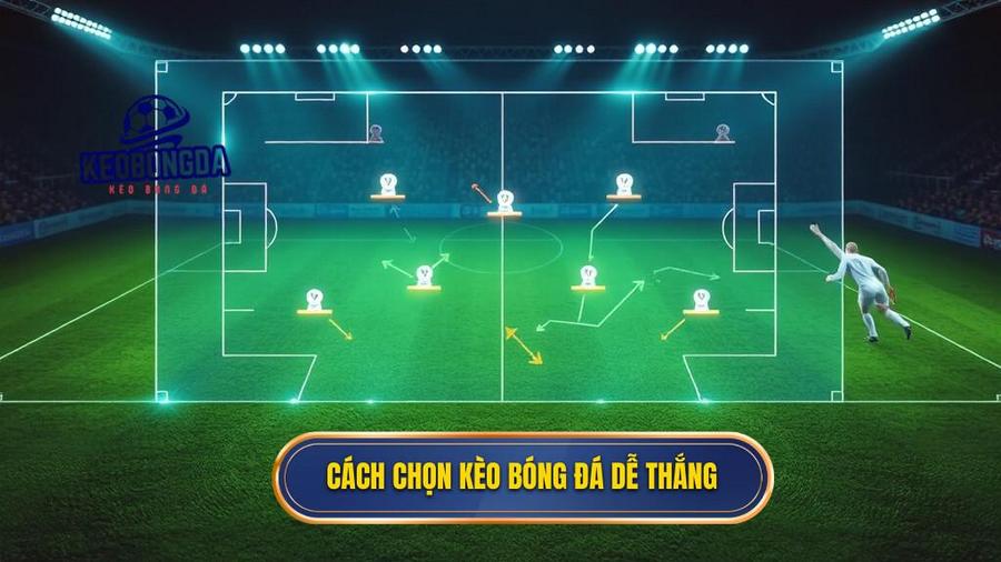 1. Cách chọn kèo bóng đá dễ thắng