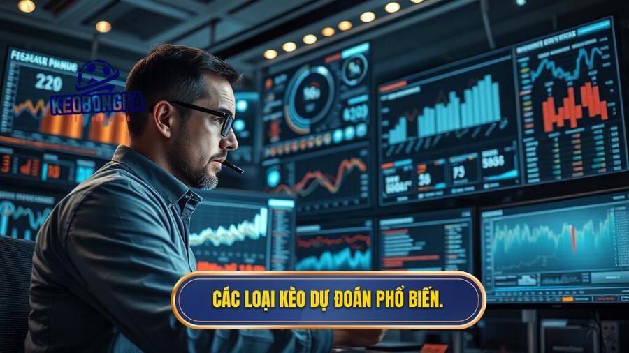 3. Các loại kèo dự đoán phổ biến.