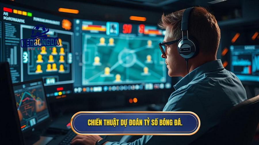 3. Chiến thuật dự đoán tỷ số bóng đá.