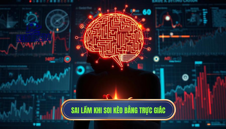 Phân tích các sai lầm phổ biến khi soi kèo dựa trên trực giác