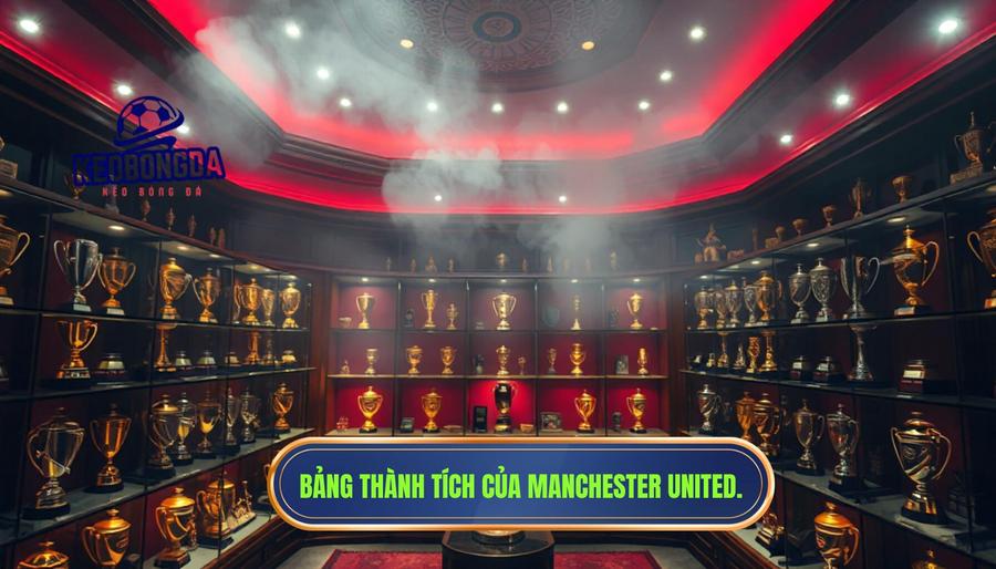 Tổng quan về bảng thành tích của Manchester United