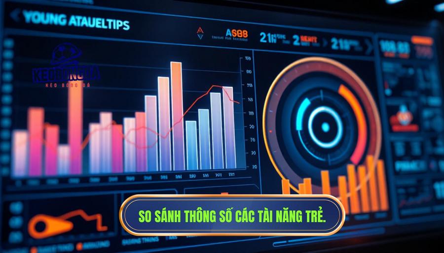 Bảng so sánh thông số các tài năng trẻ nổi bật