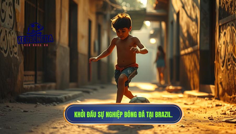 Khởi đầu sự nghiệp bóng đá tại Brazil