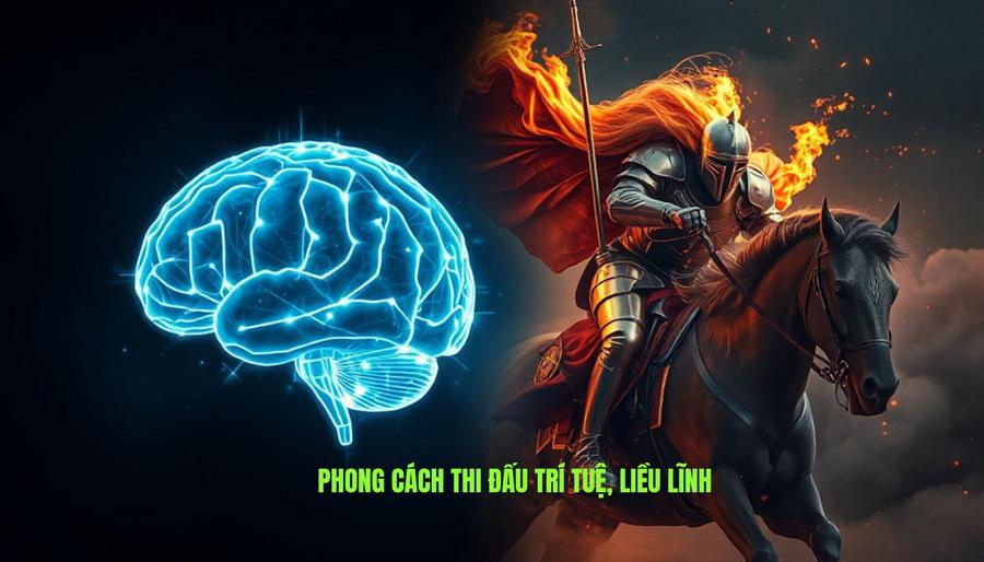 Phong cách thi đấu trí tuệ, liều lĩnh