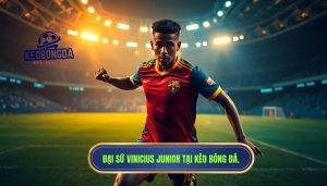 Đại sứ Vinicius Junior tại KÈO BÓNG ĐÁ.