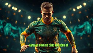 Haaland bùng nổ cùng KÈO BÓNG ĐÁ
